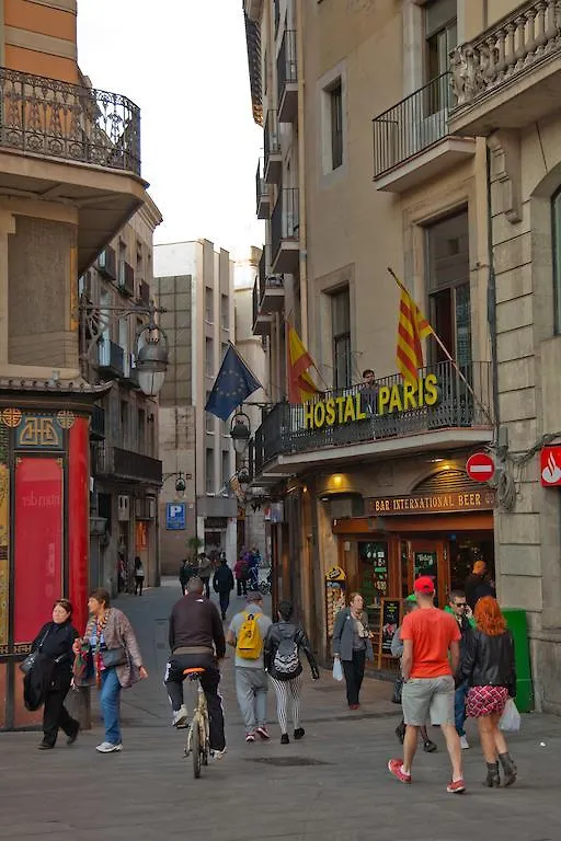 Hostal Paris Barcelona Spain