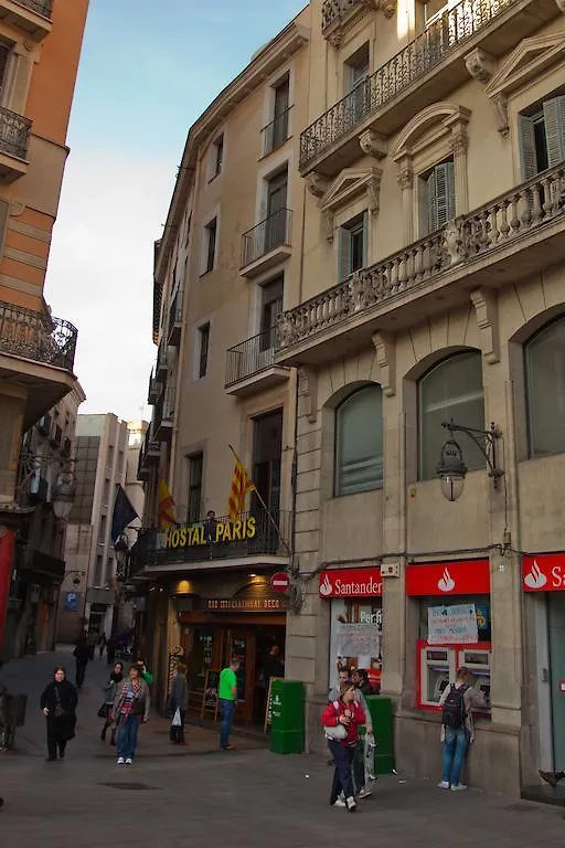 Hostal Paris Barcelone